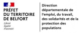 Logo de Direction Départementale de l’Emploi, du Travail, des Solidarités et de la Protection des Populations (DDETSPP) – Territoire de Belfort